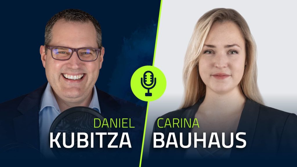 Daniel Kubitza im Gespräch mit Carina Bauhaus über die Ausbildung und den Start in der Steuerbranche